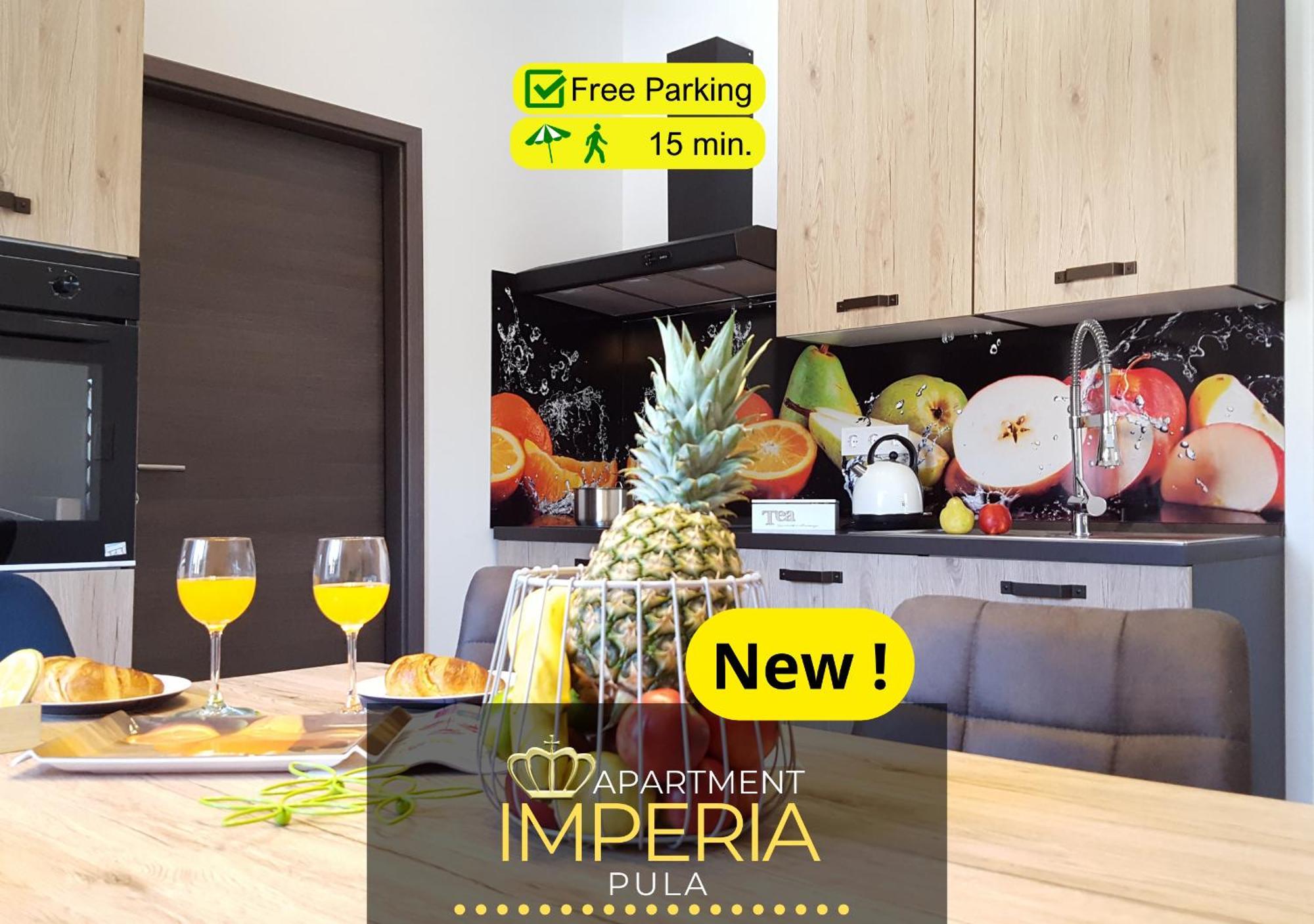 Apartment Imperia *** Pula Eksteriør billede